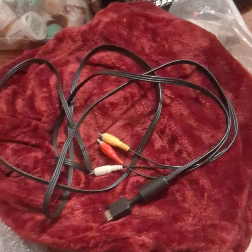Black AV Cable for VR/AR Accessories